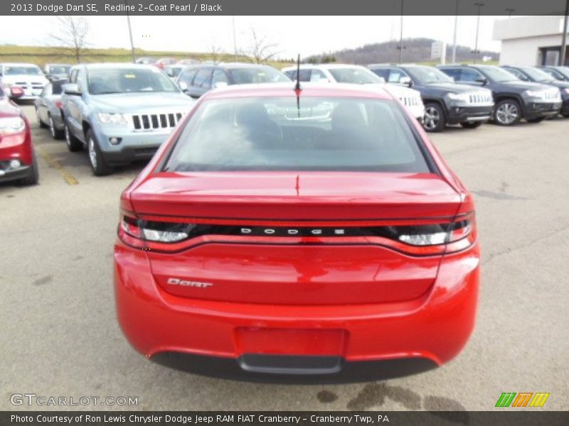 Redline 2-Coat Pearl / Black 2013 Dodge Dart SE