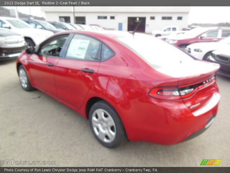 Redline 2-Coat Pearl / Black 2013 Dodge Dart SE