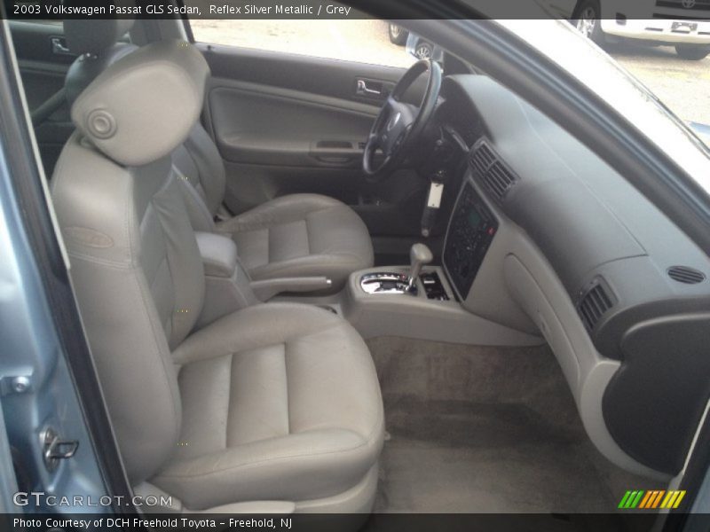 Reflex Silver Metallic / Grey 2003 Volkswagen Passat GLS Sedan