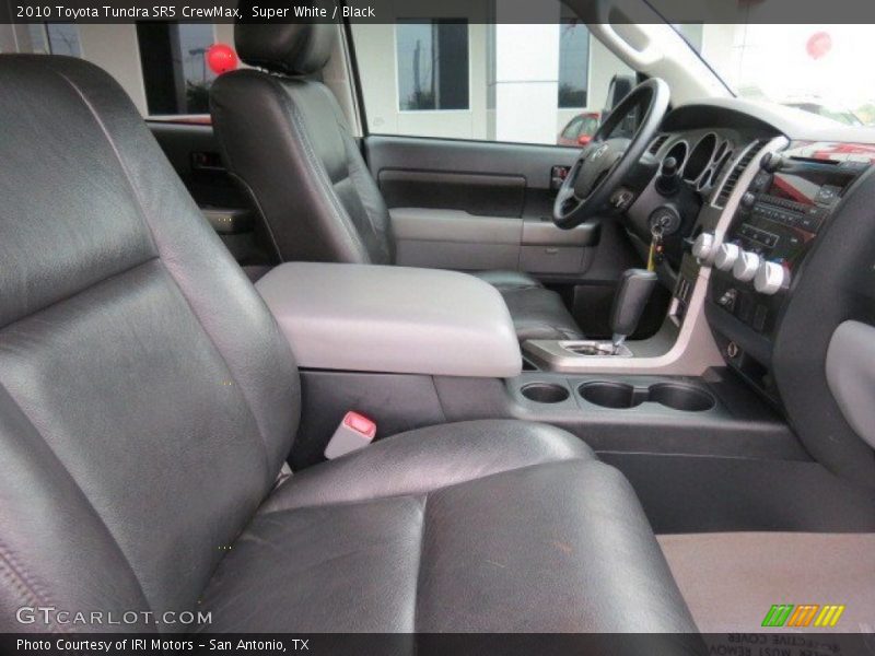 Super White / Black 2010 Toyota Tundra SR5 CrewMax
