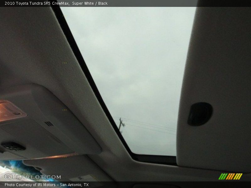 Super White / Black 2010 Toyota Tundra SR5 CrewMax