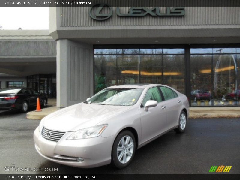 Moon Shell Mica / Cashmere 2009 Lexus ES 350