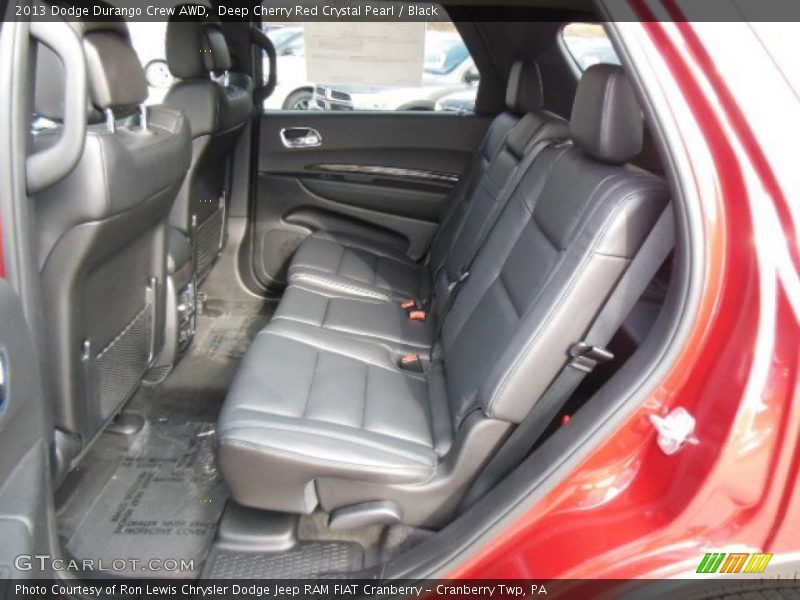 Deep Cherry Red Crystal Pearl / Black 2013 Dodge Durango Crew AWD