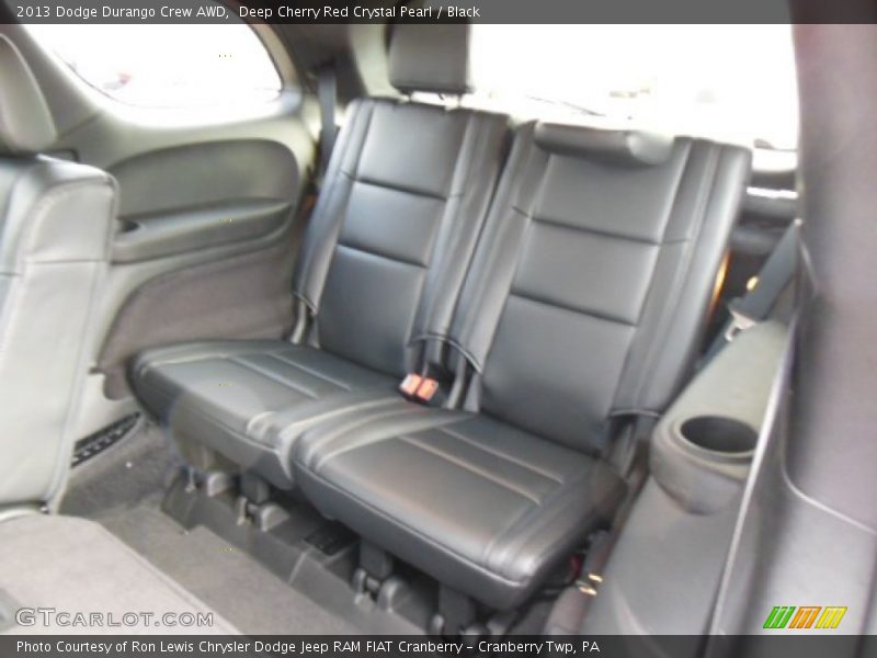 Deep Cherry Red Crystal Pearl / Black 2013 Dodge Durango Crew AWD
