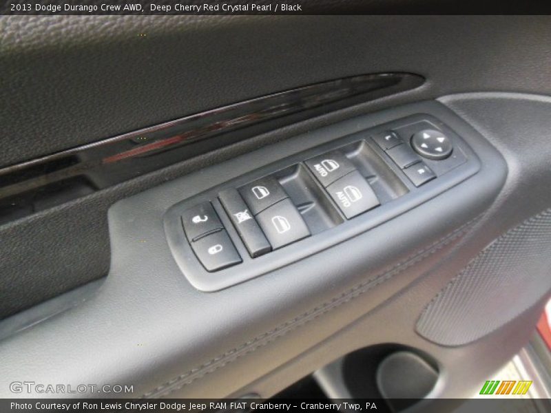 Deep Cherry Red Crystal Pearl / Black 2013 Dodge Durango Crew AWD