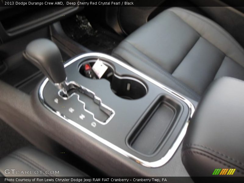 Deep Cherry Red Crystal Pearl / Black 2013 Dodge Durango Crew AWD