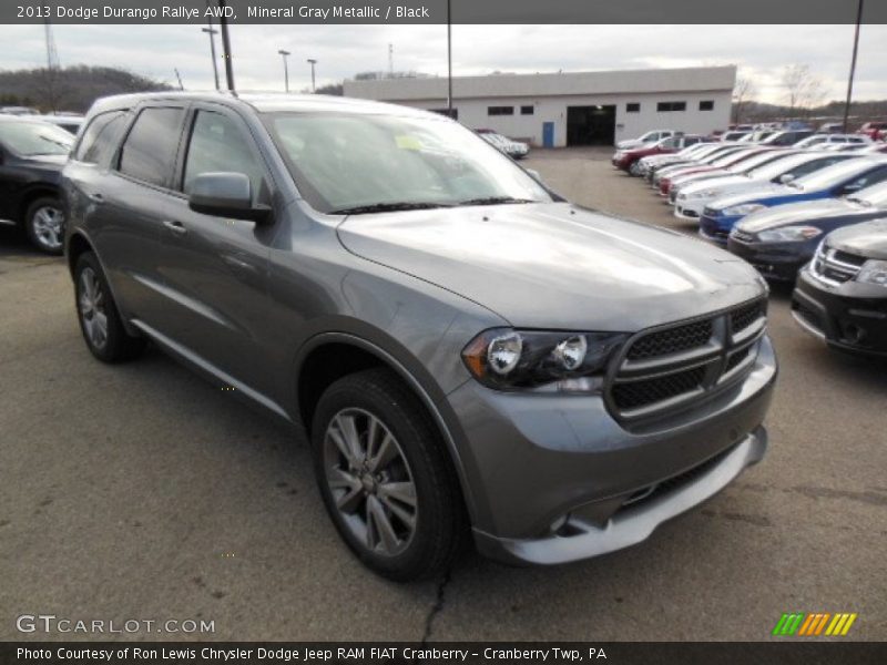 Mineral Gray Metallic / Black 2013 Dodge Durango Rallye AWD