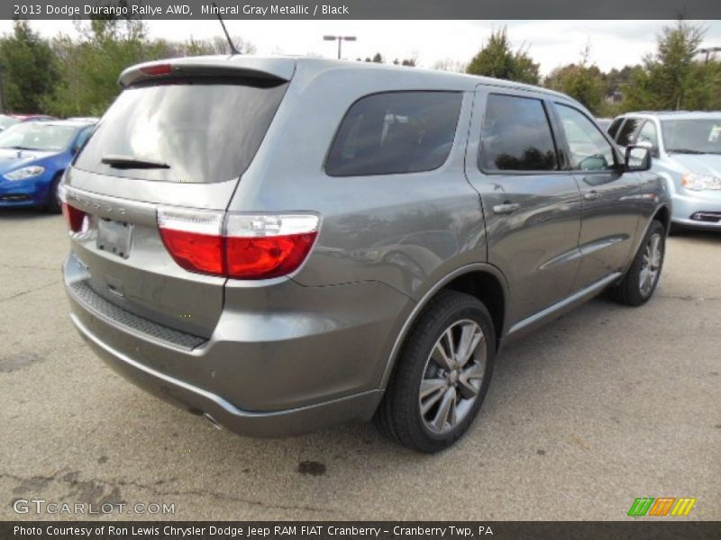 Mineral Gray Metallic / Black 2013 Dodge Durango Rallye AWD