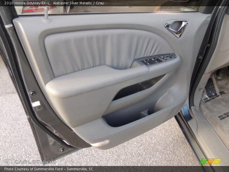 Alabaster Silver Metallic / Gray 2010 Honda Odyssey EX-L