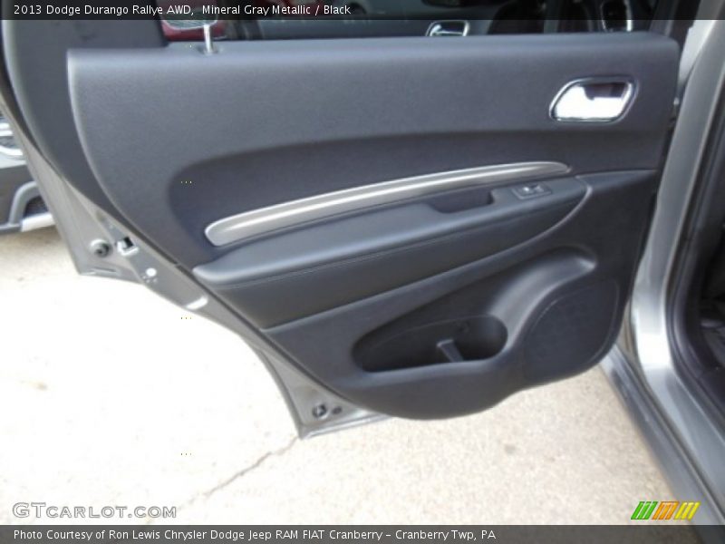Mineral Gray Metallic / Black 2013 Dodge Durango Rallye AWD