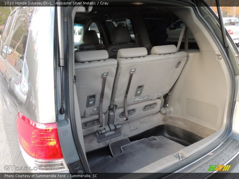 Alabaster Silver Metallic / Gray 2010 Honda Odyssey EX-L