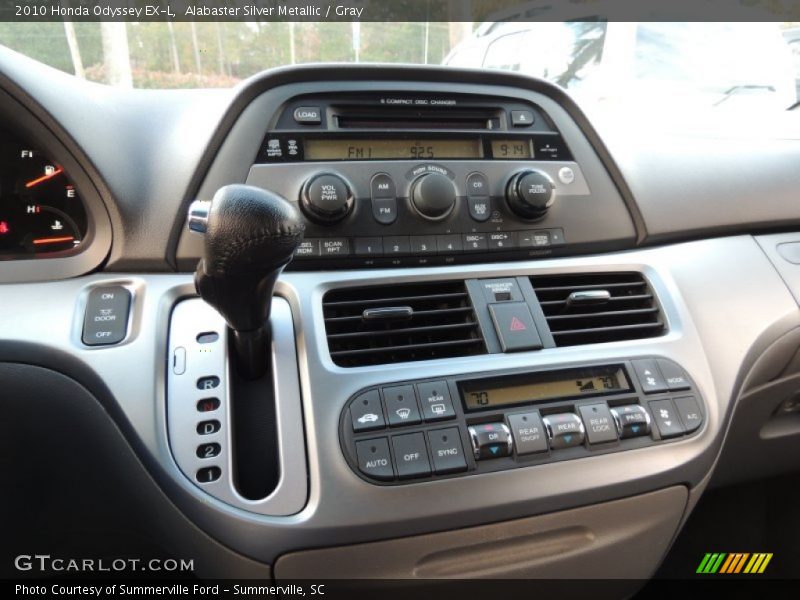 Alabaster Silver Metallic / Gray 2010 Honda Odyssey EX-L