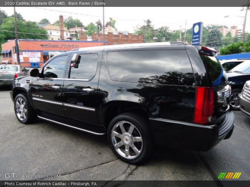 Black Raven / Ebony 2010 Cadillac Escalade ESV AWD