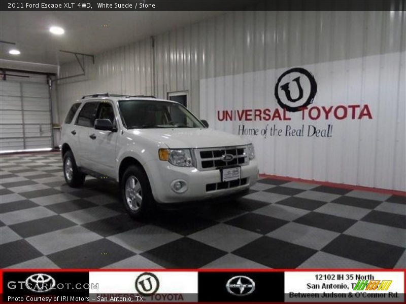 White Suede / Stone 2011 Ford Escape XLT 4WD