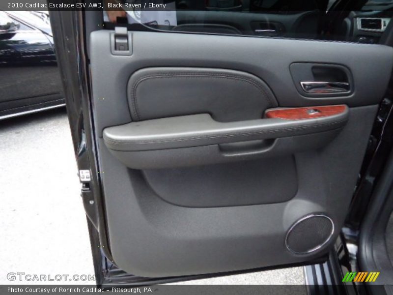 Black Raven / Ebony 2010 Cadillac Escalade ESV AWD