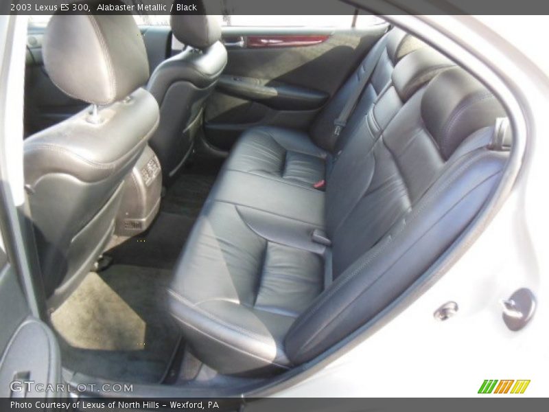 Alabaster Metallic / Black 2003 Lexus ES 300