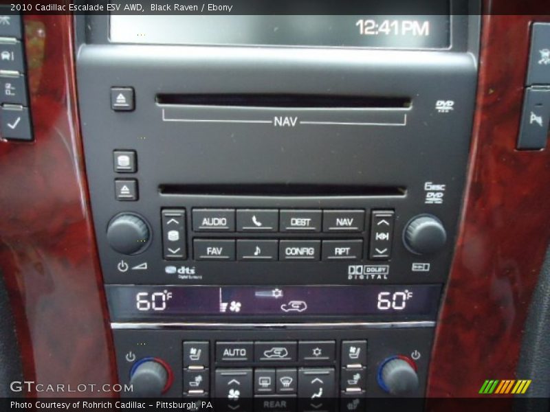 Black Raven / Ebony 2010 Cadillac Escalade ESV AWD