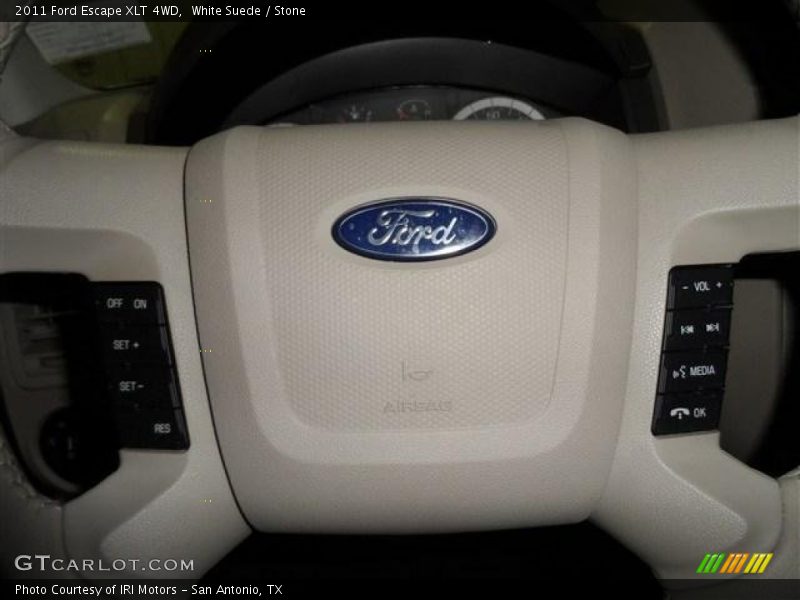 White Suede / Stone 2011 Ford Escape XLT 4WD