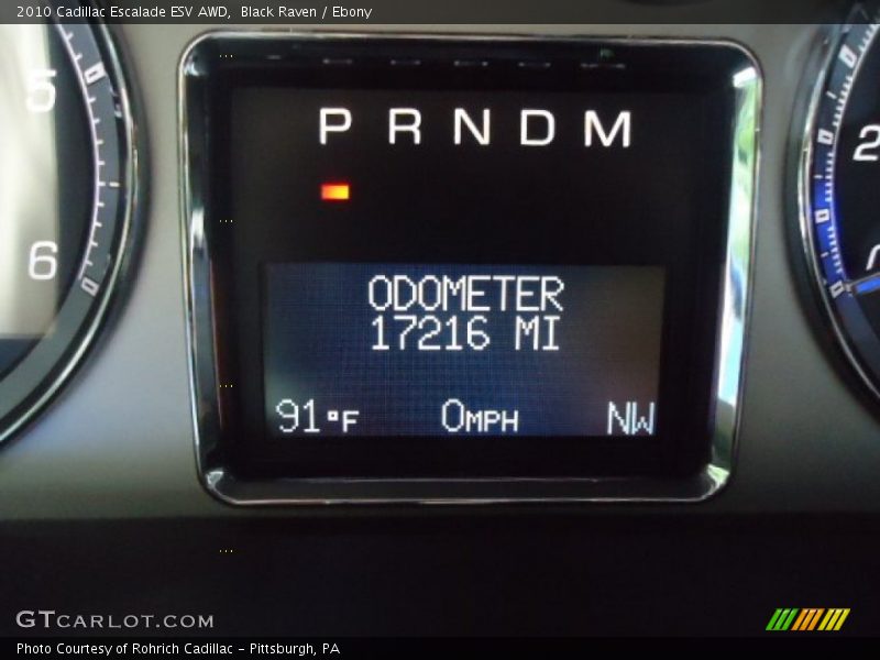 Black Raven / Ebony 2010 Cadillac Escalade ESV AWD
