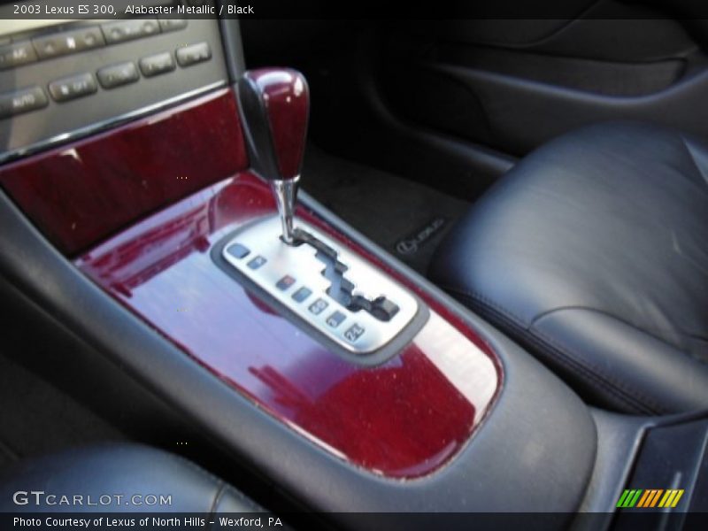 Alabaster Metallic / Black 2003 Lexus ES 300