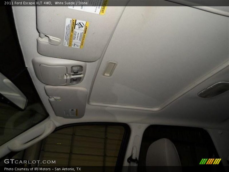 White Suede / Stone 2011 Ford Escape XLT 4WD