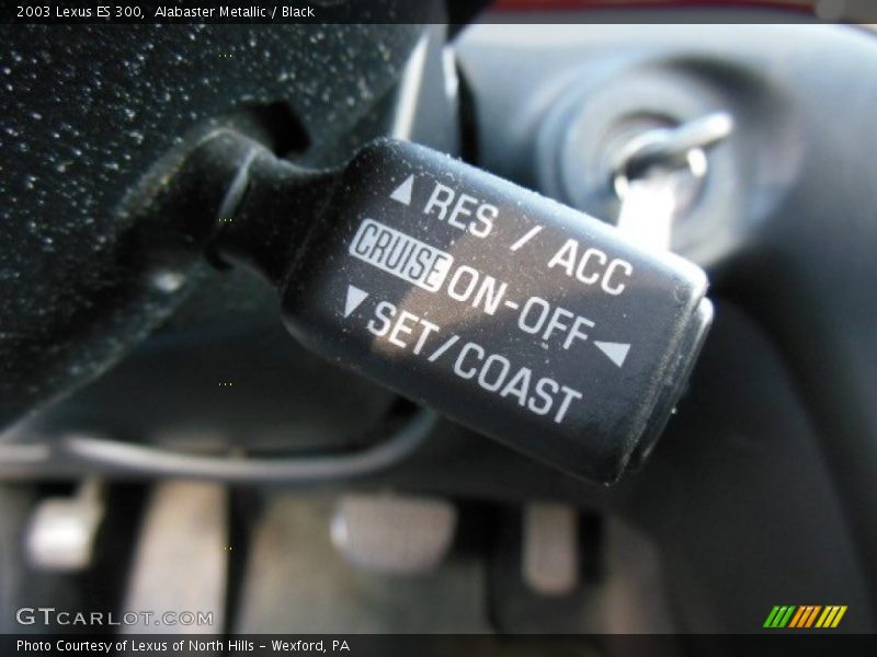 Alabaster Metallic / Black 2003 Lexus ES 300