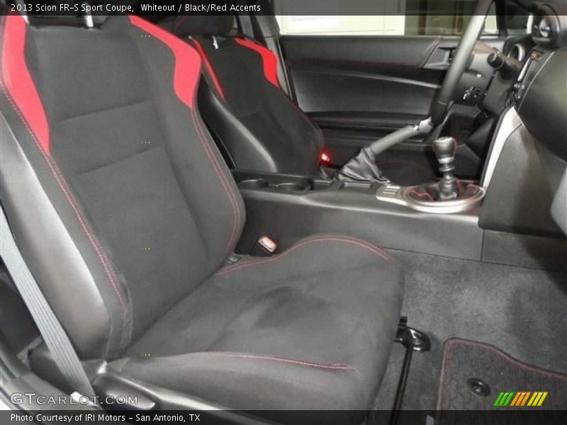 Front Seat of 2013 FR-S Sport Coupe