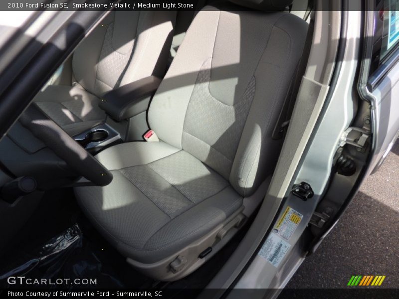 Smokestone Metallic / Medium Light Stone 2010 Ford Fusion SE