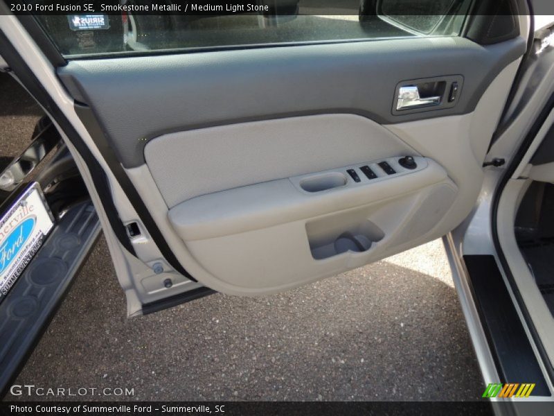 Smokestone Metallic / Medium Light Stone 2010 Ford Fusion SE