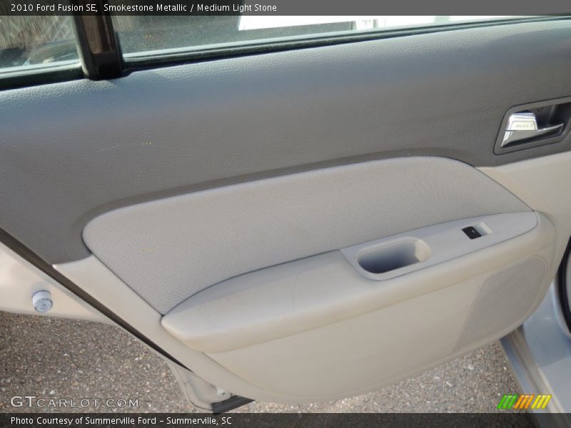 Smokestone Metallic / Medium Light Stone 2010 Ford Fusion SE