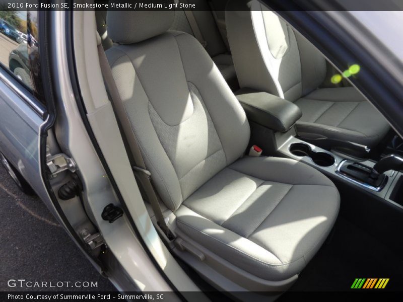Smokestone Metallic / Medium Light Stone 2010 Ford Fusion SE