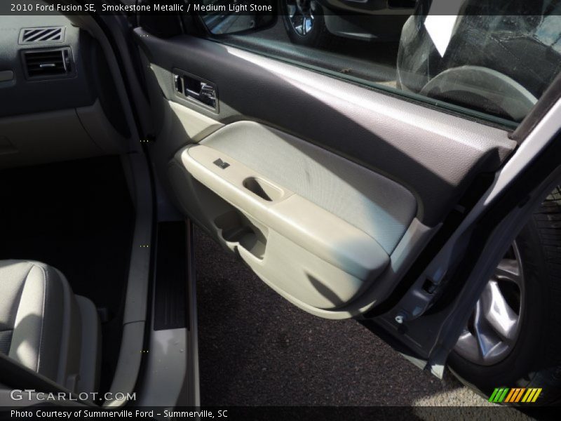 Smokestone Metallic / Medium Light Stone 2010 Ford Fusion SE