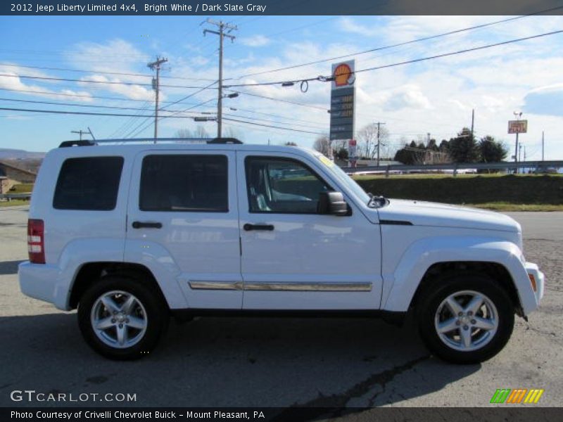 Bright White / Dark Slate Gray 2012 Jeep Liberty Limited 4x4