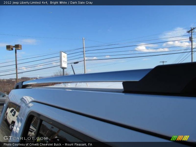 Bright White / Dark Slate Gray 2012 Jeep Liberty Limited 4x4