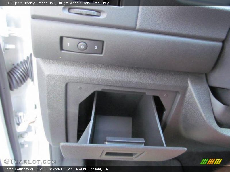 Bright White / Dark Slate Gray 2012 Jeep Liberty Limited 4x4