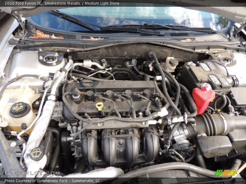 Smokestone Metallic / Medium Light Stone 2010 Ford Fusion SE