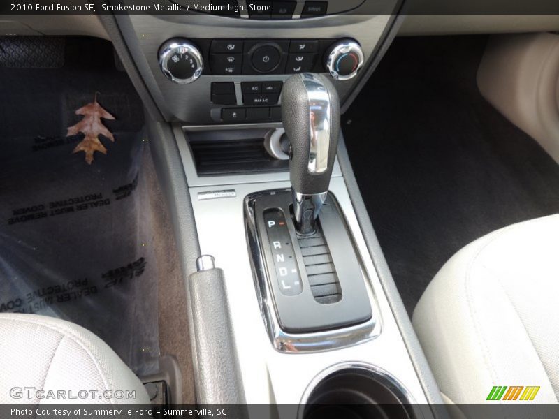 Smokestone Metallic / Medium Light Stone 2010 Ford Fusion SE
