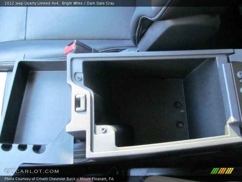 Bright White / Dark Slate Gray 2012 Jeep Liberty Limited 4x4