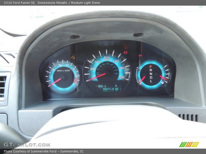 Smokestone Metallic / Medium Light Stone 2010 Ford Fusion SE
