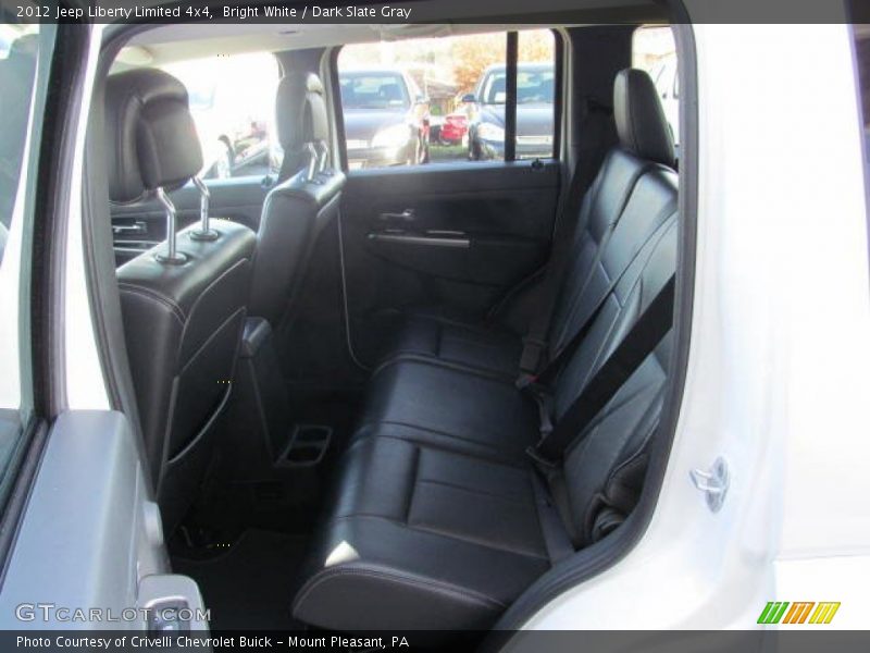 Bright White / Dark Slate Gray 2012 Jeep Liberty Limited 4x4