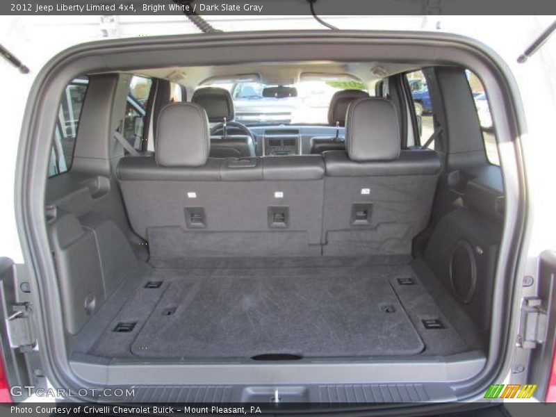 Bright White / Dark Slate Gray 2012 Jeep Liberty Limited 4x4