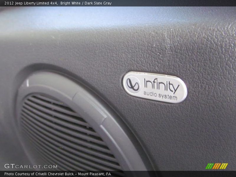 Bright White / Dark Slate Gray 2012 Jeep Liberty Limited 4x4