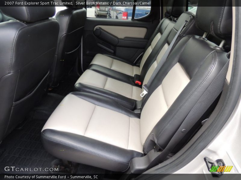 Silver Birch Metallic / Dark Charcoal/Camel 2007 Ford Explorer Sport Trac Limited