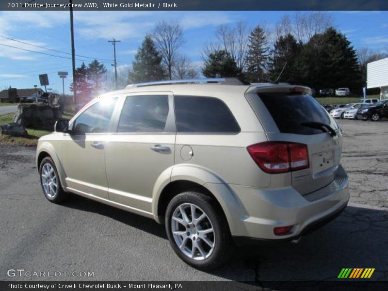 2011 Journey Crew AWD White Gold Metallic