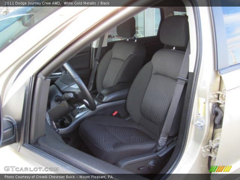 Front Seat of 2011 Journey Crew AWD