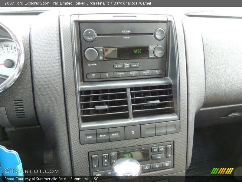 Silver Birch Metallic / Dark Charcoal/Camel 2007 Ford Explorer Sport Trac Limited