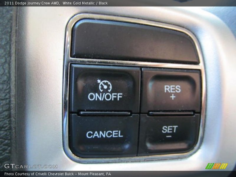 Controls of 2011 Journey Crew AWD