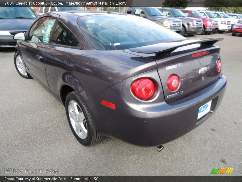 Majestic Amethyst Metallic / Ebony 2006 Chevrolet Cobalt LT Coupe