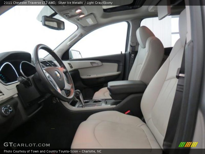 Front Seat of 2011 Traverse LTZ AWD