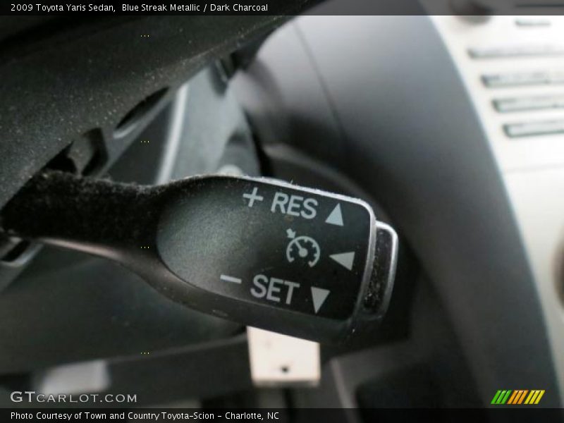 Blue Streak Metallic / Dark Charcoal 2009 Toyota Yaris Sedan